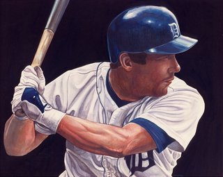 WKBD Detroit Tigers Billboard Illustration