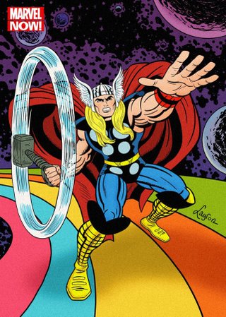 Thor (Kirbyesque Style)