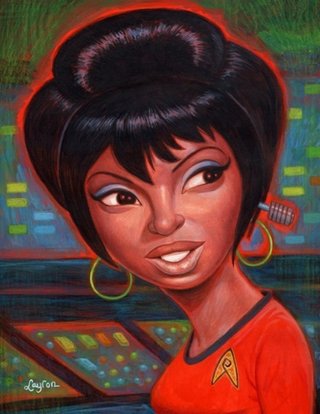 Nichelle Nichols as Lt. Uhura